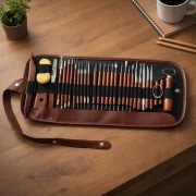 Wysokiej klasy 30elementowy zestaw narzędzi do modelowania ceramiki i gliny