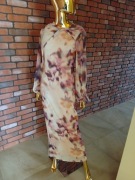 Wielokolorowa długa sukienka imprezowa ASOS Design, rozmiar 38 