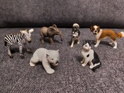 Figurki kolekcjonerskie Schleich  6 sztuk zestaw kot