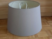 Klosz abażur szary duży