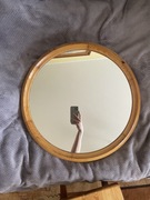 Lustro wiszące sosnowe