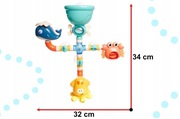 Zabawka do kąpieli prysznic zraszacz stworzenia 