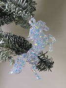 Bombka choinkowa – Koń rękodzieło z żywicy epoksydowej