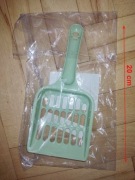 Łopatka do kuwety dla kota / psa – Nowa, zielona