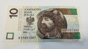 Banknot 10 zł, RADAR z serii BY7851587