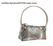 BATYCKI mała torebka damska z bursztynem nowa