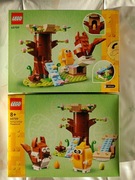 Wiosenny plac zabaw dla zwierzątek LEGO na Wielkanoc pisklak