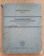 L. Zimmermann - Vollständige Tafeln der Quadrate aller Zahlen bis 100 009