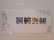 Dania 2013  Mi 1729-32 seria H-blatt   ryby czyste idealna