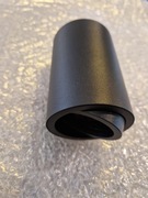 TUBA MINI OKRĄGŁA SPOT CZARNA REGULOWANA 0800