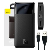 Baseus powerbank, 10000 mAh, szybkie ładowanie 15W