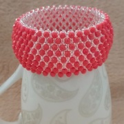 *Dje* Bransoletka na rękę - caprice k. jasny koral