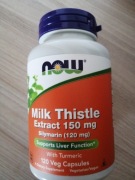 Now Foods Milk Thistle Extract 150mg 120 vege kap