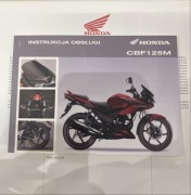 Instrukcja obsługi do Hondy CBF125f
