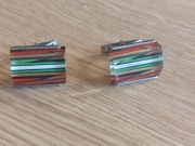 Spinki do mankietów kolor komplet