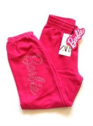 ZARA spodnie dresowe joggery joggersy Barbie 9 lat
