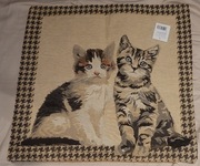 Poszewka dekoracyjna eurofirany NOWA. 45x45 kot kotki