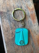 Oryginalny, Jasno niebieski (miętowy) brelok do kluczy Vespa