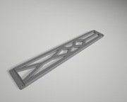 Wzmocnienie środkowe do modelu ZD Racing DBX-10, Absima ADB1.4 