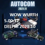 Autocom Delphi Wow Wurth Pakiet 3 Programów Polska Wersja