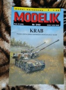 Krab- model kartonowy 