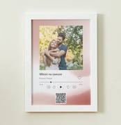 PLAKAT PERSONALIZOWANY WALENTYNKI | Kod QR | Prezent | Projekt PDF