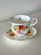 Filiżanka z talerzykiem Royal Canterbury Fine Bone China Madelaine