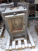 Piec koza metalowy szamotowy