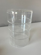 Przezroczysty, plastikowy organizer