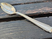 Piekna zabytkowa posrebrzana łyżeczka