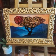 Pejzaż surrealistyczny IV - Drzewo pomarańczowe