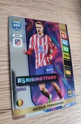 PANINI FIFA 365 2025 GLOW RISING STARS 412 ARTHUR VERMEEREN ATLETICO MADRYT
