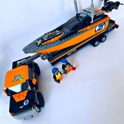 LEGO City 60085 Terenówka z motorówką + instrukcja