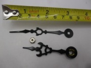 PIĘKNE CZARNE WSKAZÓWKI DO ZABYTKOWEGO ZEGARA