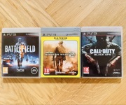 Gry PS3 PlayStation 3 Call of Duty Black Ops/ Modern Warfare/ Battlefield