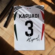 Plakat na ścianę A3 (bez ramki) Kapuadi Legia Warszawa 24/25