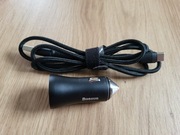 Ładowarka samochodowa Baseus BSC-C6 + kabel usb