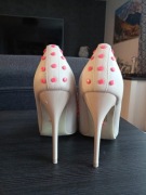 Czółenka szpilki r. 36 ślubne 