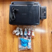 Drukarka Epson L386 3w1 + zapas tuszu, słaby druk (do serwisu)