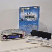 Radio Daewoo Acp-5020 rds + pudelko + etui + instrukcja 