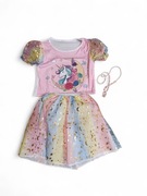 Sukienka karnawałowa z jednorożcem, r.86-92