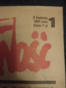 Tygodnik Solidarność nr 1 3 kwietnia '81