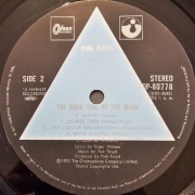 PINK FLOYD - The Dark Side of the Moon JAPAN 1973r. PLAKAT KSIĄŻECZKA 