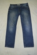 EVIN- męskie spodnie jeansowe, jeansy, gruby jeans W35 / L32, pas 92