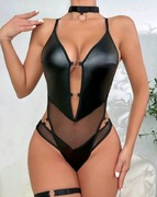 Body  z eko skóry L bielizna erotyczna damska 