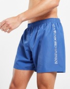 Emporio Armani EA7 Spodenki kąpielowe Ext Logo Niebieski Roz: M (50)