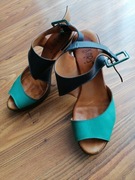 Sandały Lan-Kars na wysokim obcasie rozm 41