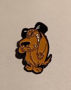 Przypinka - PIES MUTTLEY z bajki Wredniak  Bałwan