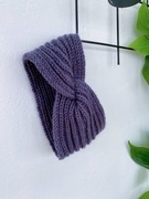 Opaska na uszy merino nowa handmade ręcznie robiona