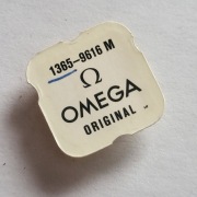 Stary zegarek Omega , blaszka od baterii kal.1365